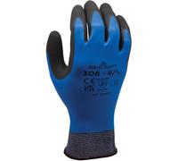 SHOWA Ultraleichter Handschuh mit Mikrofaser-Technologie (MFT PRO) und Polyurethanschaum-Handflächenbeschichtung, entwickelt mit technischem Garn, komplexe Handhabungen, Größe XXL