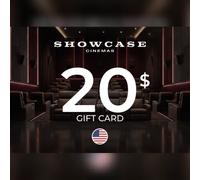 Showcase Cinemas Gift Card 20 USD Key - UNITED STATES