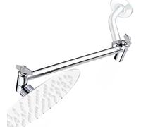 Shower Arm Extension | Handheld Showerr Head | Stainless Steel Anti-Leak Wall-Mounted Solid Brass Adjustable Extender for Home Hotel Restaurant Apartment Businesses Rental