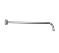 Shower Arm NPT1/2 Stainless Steel Wall Mount Concealed Shower Head Extension Arm with Flange (Cepillado)