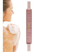 Shower Back Exfoliator, Double Scrub Body Scrub Towel with Handles, Body Scrubber Men Women, Scrubbing Wash Cloth for Deep Skin Cleaning and Exfoliation
