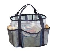 Shower Bag Double-Layers Beach Toiletry Swimming Storage Bathroom Organizers with Handle Bath Organizers Beach Caddy Travel Toiletry Swimming Storage