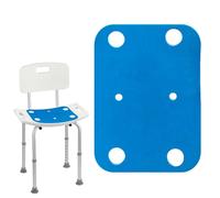 Shower Chair Pad, Bath Seat Mat, Anti Skid Waterproof Bench Mat, Senior Elderly Disabled Bathroom Accessory, Personal Hygiene Safety, Non Slip for Home Care 13,78 x 9,45 pulgadas