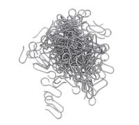Shower Curtain Hooks for Rod | Lightweight S Shaped | Bathroom
