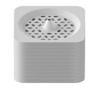 Shower Drain Cover - Silicone Strainer Hair Trap Stopper, Home Kitchen Accessories, Anti-Clog Bathroom Floor Drain Protector for Bathtub, Sink, Laundry, Room, 2.9x3.1x15.4cm