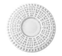 Shower Drain Hair Catcher, Plug Kitchen Filters, 5,51 x 5,5 in Silicone Protector, Portable Stopper Shower, Kitchens Drainer Filter for Bathroom Accessories