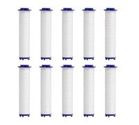 Shower Filter Cartridge,10pcs Shower Head Filter Showers Water Softener - High Output Filters Cartridges Filters Chlorine Heavy Metals Impurities