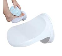 Shower Foot Rest for Shaving Legs - Non-Slip Bathroom Pedal | Pedicure Foot Rest, Shower Shaving Leg Aid | Suction Cup Pvc Footstool for Bath | Space-Saving Wall Mounted Footrest Fôr Bathroom
