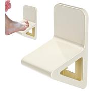Shower Foot Rest, Non Slip Pedicure, Stable Leg Assist for Shaving, Abs Foot Support, Compact Grooming Aid for Home and Hotel Use, Comfortable, 3.82 Inches