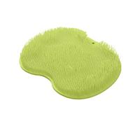 Shower Foot Scrubber Mat, sin tirantes trasero Bath Wash Pad, Silicona, Easy No Bend, Quick-Dry Showers Foot Scrubber Mattinf for Bathroom, Bathtub, Hotel and Poolside