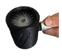 Shower Head for Men,Hose Attachment Nozzle - 360-Degree Circular Water Pattern High Pressure Strong Shower Head - for Dad Husband Male Hotel Dorm