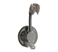 Shower Head Holder, Adjustable Wall Mount, 7.09x2.95x2.17 Inches, Rotatable Bracket, Ergonomic Shower Wand Stand for Bathroom, Apartment, Dorm, Home, Toilet, Wet Room, Powder Room, Rental Unit
