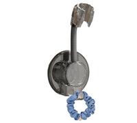 Shower Head Holder, Wall Mounted Bracket, 7,09 x 2,95 x 2,17 pulgadas, Rotatable Shower Wand Stand, Adjustable No Drill Base Mount for Bathroom, Apartment, Hotel, Dorm, Guest Room, Home, Master Bath