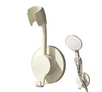 Shower Head Holder, Wall Mounted Bracket, 7,09 x 2,95 x 2,17 pulgadas, Rotatable Shower Wand Stand, Adjustable No Drill Base Mount for Bathroom, Apartment, Hotel, Dorm, Guest Room, Home, Master Bath