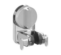 Shower Head Mount Cup, Adjustable Angle Support Bracket, Moisture Resistant Shield with Strong Grip, Removable Spray Wand Rest, Sleek Universal Holder with Sturdy Lever, Camping Gear for Outdoor