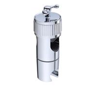 Shower Holder, Head Mount, 1.97x1.97x5.71in No Drilling, Adjustable Bracket, Wall Wand, Hand Shower, Easy Install for Bathroom, Apartment, Hotel, Dorm, Guestroom, Spa, RV, Cabin, Rental