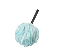 Shower Loofah - Bath Pouf for Skin Care | Soft Mesh Material with Hanging Loop, Gentle Scrubbing Sponge for Daily Shower Bathing Body Cleaning Spa Relaxation 4.33x4.33x4.33 in