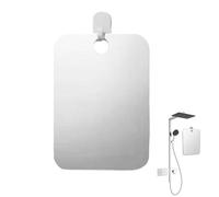 Shower Mirror - Anti Fog Shaving | Frameless Wall Mount Bathroom Mirror