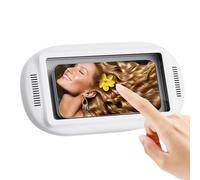 Shower Phone Holder - Suction Wall Stand, 360° Rotatable Waterproof Wall Mount for Smartphones, Anti-Fog Touchscreen Holder, Fits 4-7 Inch Phones | Mobile Phone Cover for Shower Bathroom Glass Tile