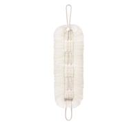 Shower Pouf Back Scrubber Combo, Washcloth Towel Suction Cup, 14x49cm/5.51x19.29 inches Bath Puff Ball Skin Renewal and Deep Cleansing for Bathroom Showers Travel Nylon