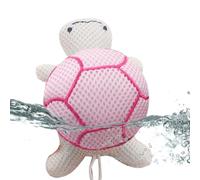 Shower Puff, Turtle Body Scrubber, Cute Cartoon Soft Mesh Pouf, 5.51×3.54×2.36in Gentle Bathing Accessory for Baby Boys Girls Children Daily Use in Bathroom and Shower Time
