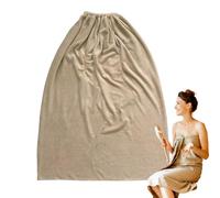 Shower Robe Gown - Steam Wrap Cloak, Thermal Fumigation Cover | Unisex Sauna Body Wellness Apparel Equipment, Lightweight Travel Hotel Spa Home Bathing Accessory With Insulated Fabric Lining