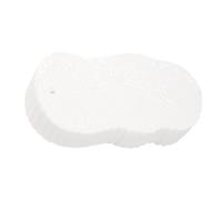 Shower Scrub Sponge - 5.04x2.56x1.1in Soft Bathing Pad for Gentle Exfoliation, Deep Cleaning with Massaging Function, Body Wash Sponge for Bathroom Women Men Kids Adults, Foam Material White