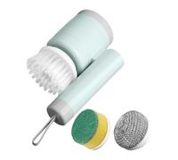 Shower Scrubber Brush with Recargable Power, Electric Bathroom Cleaning Tool for Deep Scrubbing, Multi- Cleaner for Tile, Tub, Floor, Kitchen, and Car Detailing