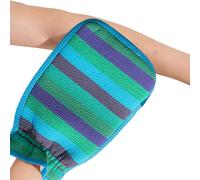 Shower Scrubber Glove, Mens Bathing Mittens, Shower Scrubber Gloves, Ideal for College Dorm, Travel, Spa, Designed to Withstand Frequent Use and Home Use, 9.46x5.52x0.2 Inches