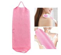 Shower Scrubber | Washcloth | Double-Sided Body with Handles | Deep Clean Back Washer Spa Massage Bath Towel Face Cleans Skin Massages Women Men