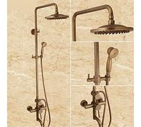 Shower Set Sink Faucet Mixer Bathroom Kitchen Sink Faucet Waterproof Store Shower Shower Set Copper in The Rain Wall? Handheld Shower Bathroom