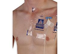 Shower Shield Barrera de humedad SS99 PICC de 9 x 9 pulgadas, suministro para 2 semanas (paquete de 14), cubierta impermeable para heridas, cubierta de ducha PICC Line