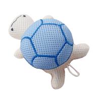 Shower Sponge - Bath Scrunchiie | Tender Skin Cleanser | Shower Bath Scrubber Brush Puff for Bathing Baby Boys and Girls Children Cute Cartoon Turtle Exfoliatiing Loofah for Adults Comfortable