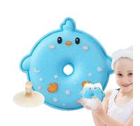Shower Sponge, Hotel Bathroom Sponge, 4.72x4.53x0.79 Inch Absorbent Pad, Deep Cleansing Power, Soft Texture, Bath Scrubber Tool for Travel, Home, Hotel, Dormitory