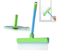 Shower Squeegee to Glass Doors, Recyclable Silicone Window Wiper, 11.81x6.69x2.95 Inches Professional Scraper Tool for Bathroom Mirror, Car Windshield, Kitchen Walls, Household Floors