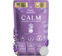 Shower Steamers Aromatherapy 15 Packs - Mothers Day Gifts for Mom, Relaxation Birthday Gifts for Women and Men, Stress Relief and Luxury Self Care, Lavender Shower Bath Bombs - BodyRestore