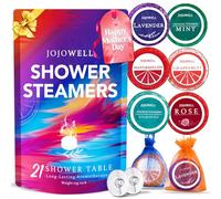 Shower Steamers Aromatherapy - 21Pcs Birthday Gifts for Women, Wife, Mom, Essential Oil, Nasal Relief, Self Care Home Spa Gifts for Woman, Elephant Christmas Gifts for Adults, Women, Teachers, Her