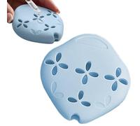 Shower Steamers Holder - Flexible Silicone Showering Essential Oil Rack, Adhesive Melt Organizer Bracket, Odor Diffuser Wallmount Shelf | Resilient Vaporizing Pouch Counter Saver For Toilet Laundry