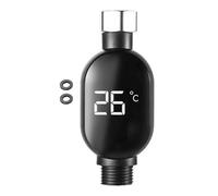 Shower Temperature Sensor - Instant Read Digital Display Meter, Waterproof Water Thermometer, Real Time Monitoring Device, Bathroom Safety Tool | Home Improvement Accessory For Hotel Restroom