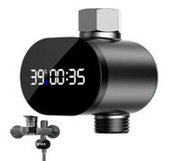 Shower Temperature Sensor - LED Display - Waterproof Water Temperature | Shower Thermograph Temperature Monitor Elderly Seniors Men Women Home Bathroom Dorm Apartment Hotel