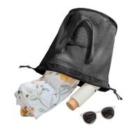 Shower Tote Bag - 11.81x8.66x0.39 Inches Mesh Shower Bag | Portable Mesh Shôwer Bags | Portable Waterproof Basket Organizers for Gym Toiletry Travel Pool Beach Camping Summer Swim Bath