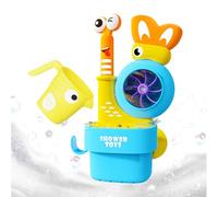 Shower Toys - ABS 12x18x17cm | Interactive Water Play Set With Suction Cups | Fun Bath Shower Toy For Kids Boys Girls Ages 1-3 Home Travel Bathroom Party Favors