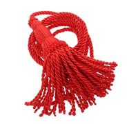 SHOWERORO 1 Par De Cuerdas Rojas Para Corneta Instrumento De Viento Cuerda Trenzada Con Borlas Para Corneta Cuerda De Honor Cuerda Con Borlas Rojas Accesorio Para Instrumento Musical