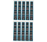 SHOWERORO 10piezas Pegatinas De Escala Para Violín Aprender Notas Guía De Dedos Indicador De Diapasón Accesorios Para Principiantes