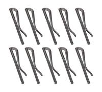 SHOWERORO 10piezas Pinzas para Billetes Pinza Metálica para Billetes Tarjetero Resorte para Uso Diario de Tarjetas de Crédito