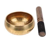 SHOWERORO 1juego Cuencos De Canto Budistas Para y Relajación Cuenco De Palillo De Hecho Mano Nepal Para Yoga y Musical