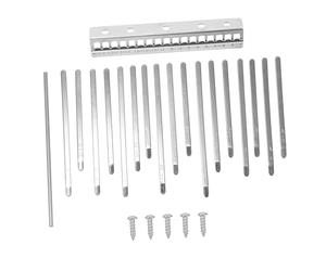SHOWERORO 1juego Kalimba De Teclas De Piano De Pulgar Portátil Para Principiantes y Accesorios De Repuesto Para Kalimba Instrumento Musical Decorativo Sonido Etéreo