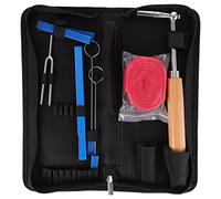 SHOWERORO 1juego Kit De Herramientas De Afinación De Piano Profesional Cinta De Temperamento y Silencios Accesorios Reparación para Pianos