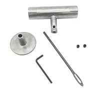 SHOWERORO 1juego Kit de Reparación de Neumáticos Cinc Ultra Ligero y Portátil para Bicicletas Motocicletas y Coches Incluye Bomba Mini y Herramientas para Emergencias