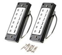SHOWERORO 1par Pickup De Guitarra De Cuerdas Sistema De Pastillas Dobles El y Versatilidad Para Rock y Country